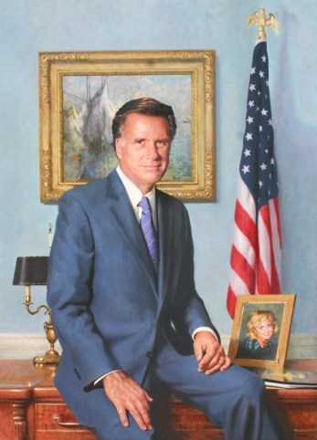 Mitt Romney Portrait